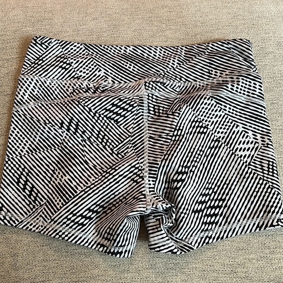 Black/white spandex shorts - great condition! Champion - Picture 3 of 3